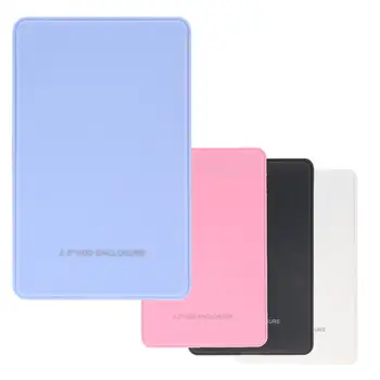 

2.5in USB 2.0 SATA Hd Box HDD Hard Drive External Enclosure Case Portable 5 Gbps High Speed Mobile USB2.0 HDD Enclosure for PC