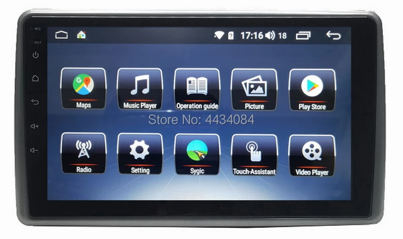Ouchuangbo 9 дюймов Автомагнитола головное устройство Bluetooth для ChangAn CX20 CS1 поддержка carplay 4+ 64 8 ядер ОС android 9,0