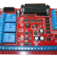Шаговый двигатель TB6600 ЧПУ шпиндель 6 осевой интерфейс доска гравировальный станок интерфейсная плата MACH3
