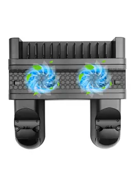 

2020 New PS4/Slim/Pro Dual Controller Charger Console Cooling Stand Charging Station LED