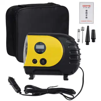 

12V 150W Electronic Digital Portable Car Wheel Tire Inflatable Pump Inflator Air Compressor Electric Inflating Machine