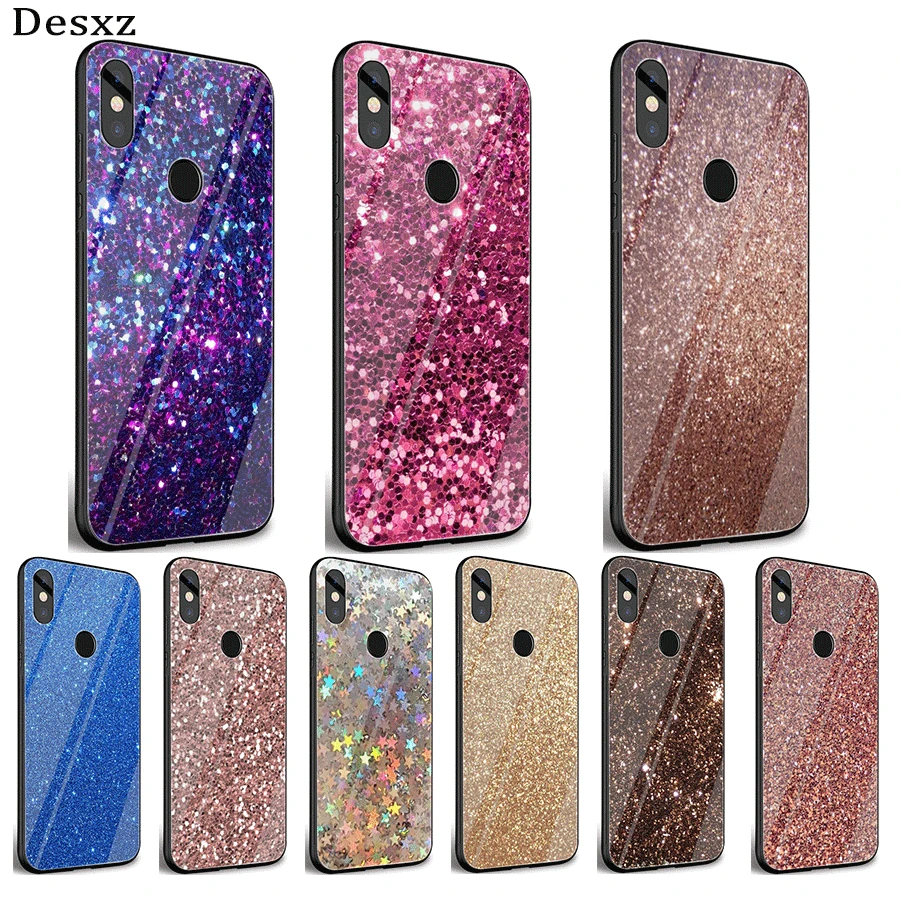 Brilliant Beautiful Tempered Phone Glass Back Cover For Redmi 4X 6A Note 5 Pro 6 7 8 8T 9 8A Case | Мобильные телефоны и