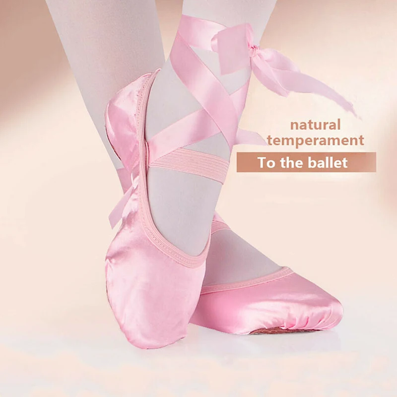 Girls Womens Children Ballet Dance Shoes Slippers Pointe Gymnastics Shoes GXJ 