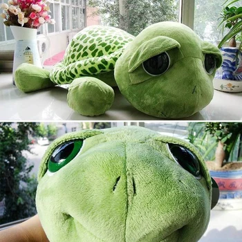 

Plush Toy Cute Lovely Gifts Turtle Home Decor Children Big Eyes Soft