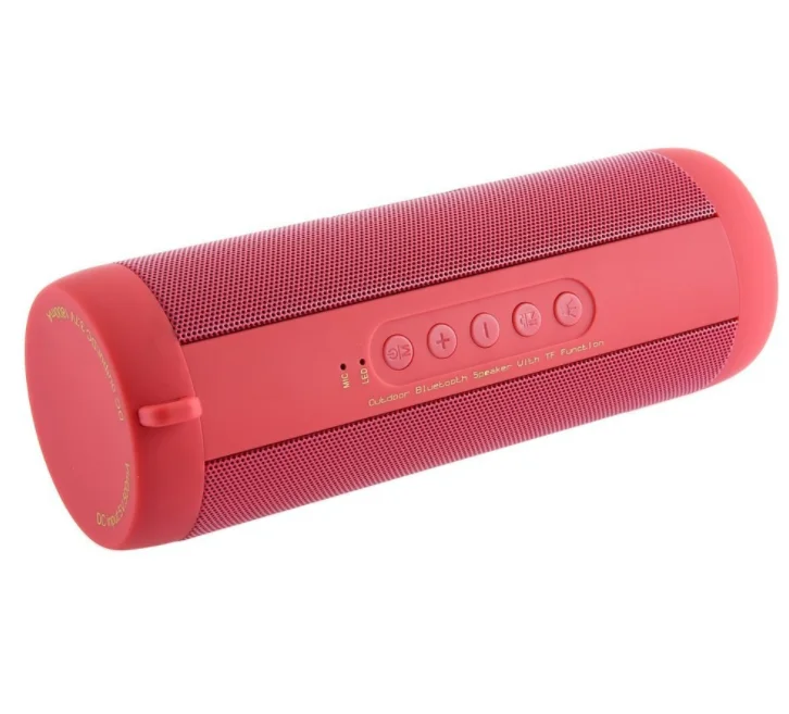 20 Вт портативный Bluetooth динамик беспроводной бас Колонка громкий динамик s водонепроницаемый Поддержка FM радио TF карта открытый динамик s Box - Цвет: Красный