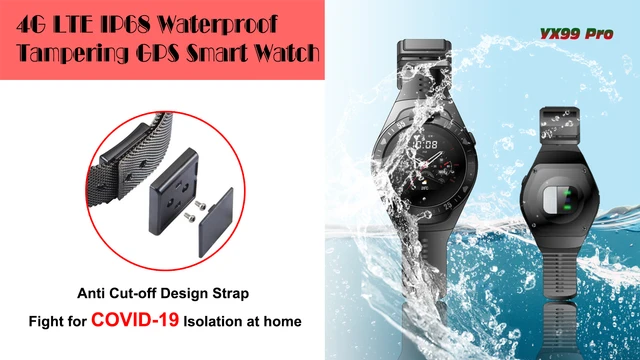 GPS bracelet wrist ankle tracker for prisoner tamper proof gps tracker  Wearable  eBay
