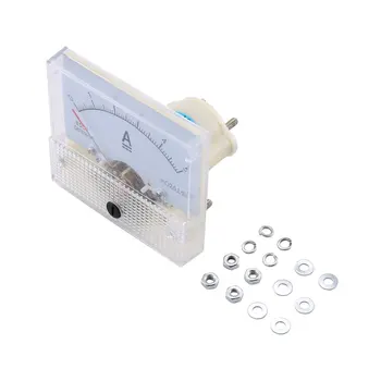 

DC Analog Current Meter Panel 10A AMP Gauge Current Mechanical Ammeters 85C1-DC5A