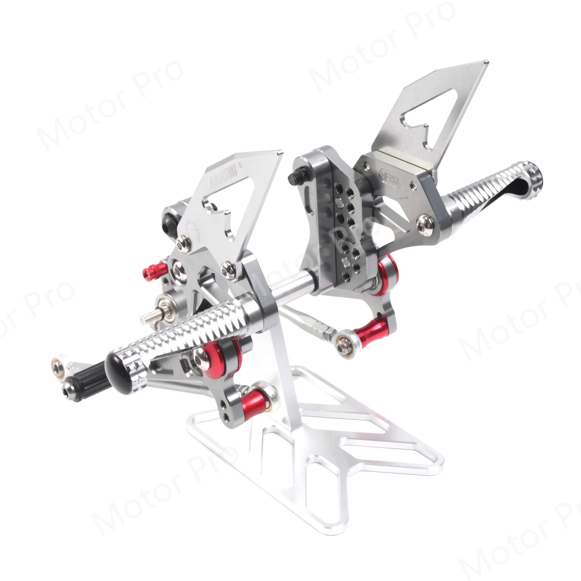 Регулируемые подножки для Ducati 1098S 2007 2008 1098 аксессуары для мотоциклов подножки Rearset CNC алюминий 848 EVO 848EVO