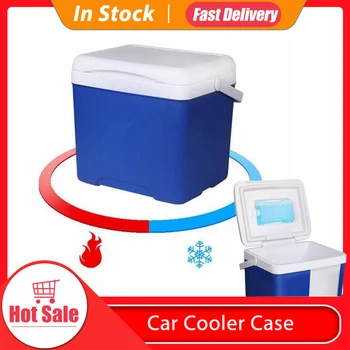 

26L Small Refrigerator Camping Portable Cooler Outdoor Mini Refrigerator For Home Car Camp Traveling Fishing Ice Box Dropship