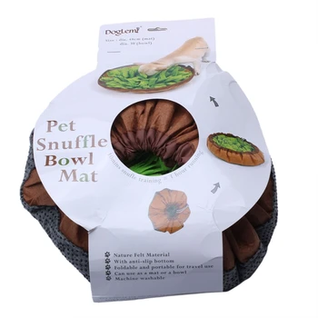 

Doglemi Dog Snuffle Mat Puppy Cat Pet Sniffing Pad Slow Feeding Bowel And Mat Puppy Activity Training Blanket Stress Release Bit