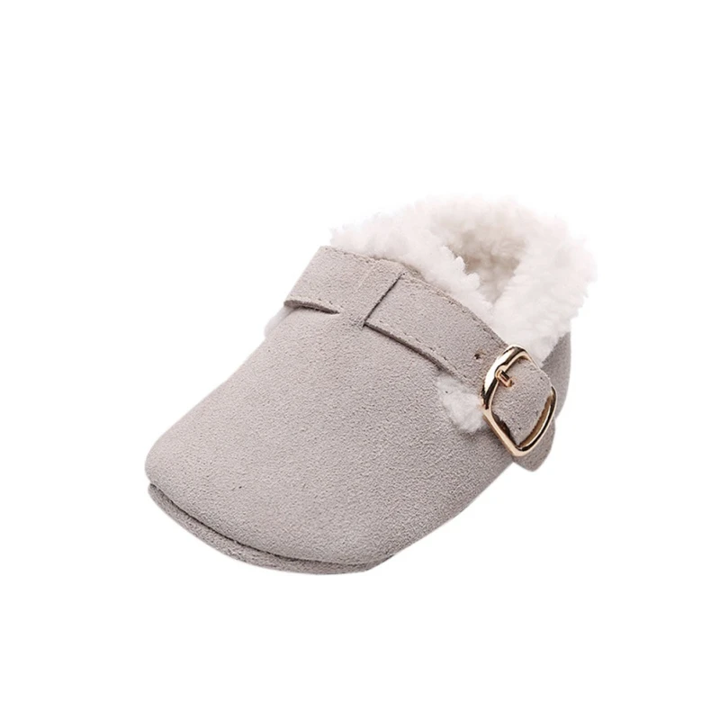 Sole Non-Slip Footwear Baby Boys Girl Shoes Winter Warm Iborn First Walkers Toddler Soft Infant Cotton Crib Shoes 0-24M New I