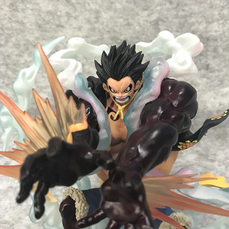 One piece Fourth gear Луффи 17,5 см Figma Zoro подвижная фигурка ПВХ модель Фильм аниме Archetype кукла подарок игрушки коллекционные