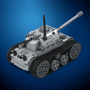 

Surwish 378Pcs DIY Building Block RC Tank Destroyer Construction Model Building Kits For Kids Children Gift Free Shipping