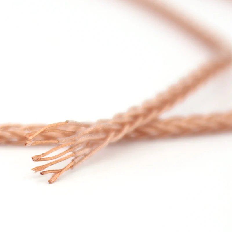 Free shipping 3 28ft 1M 16 cores OCC Copper Upgrade Headphone cable Audio HIFI DIY Speaker Signal line