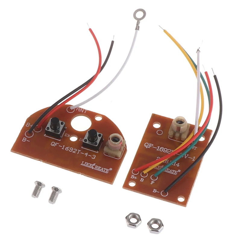 2CH RC remote control 27MHz circuit PCB transmitter /& receiver board Ew