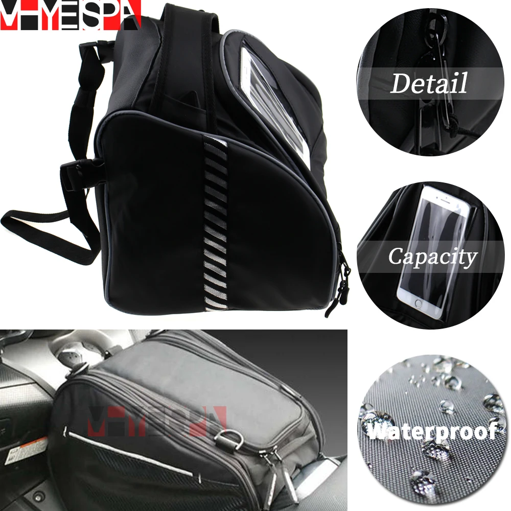 Per Tmax 530 Nmax 125 150 155 Xmax 300 Nvx155 C650Gt Pcx150 Tank Bag Impermeabile Store Content Bag Viaggiare