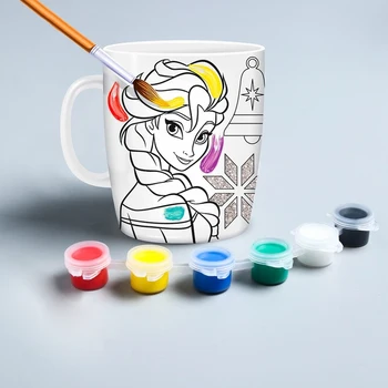 

Mug for painting "New Year!", Cold Heart, 250 ml