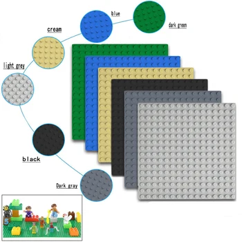 

32*32 Dots Classic Base Plates Baseplates City Dimensions Building Blocks Construction Toys For Children