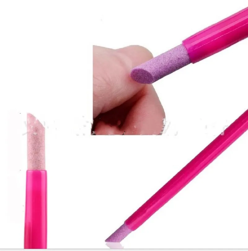 1PC Unique Stone Nail File Professional Cuticle Remover Trimmer Buffer Pedicure Manicure Nail Art Tools For Women Makeup Tools
