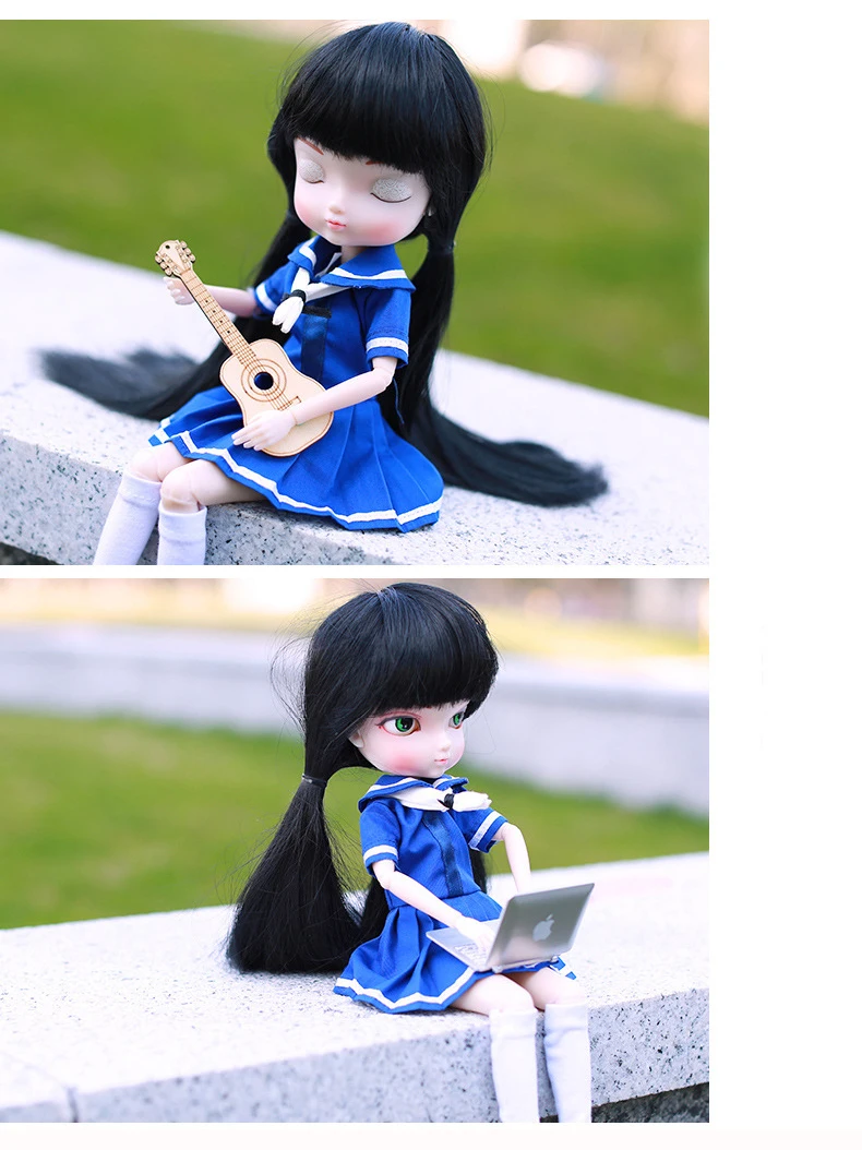 Diy подвижные Refittable 35 см 1/6 Bjd Sd Bbgirl куклы игрушки Дети суставы куклы-игрушки для девочек Подарки на день рождения для детей Детские игрушки