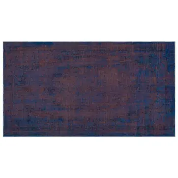 

Handmade Blue Vintage Overdyed Turkish Area Rug 145x265 Cm-4'9''X8'8''