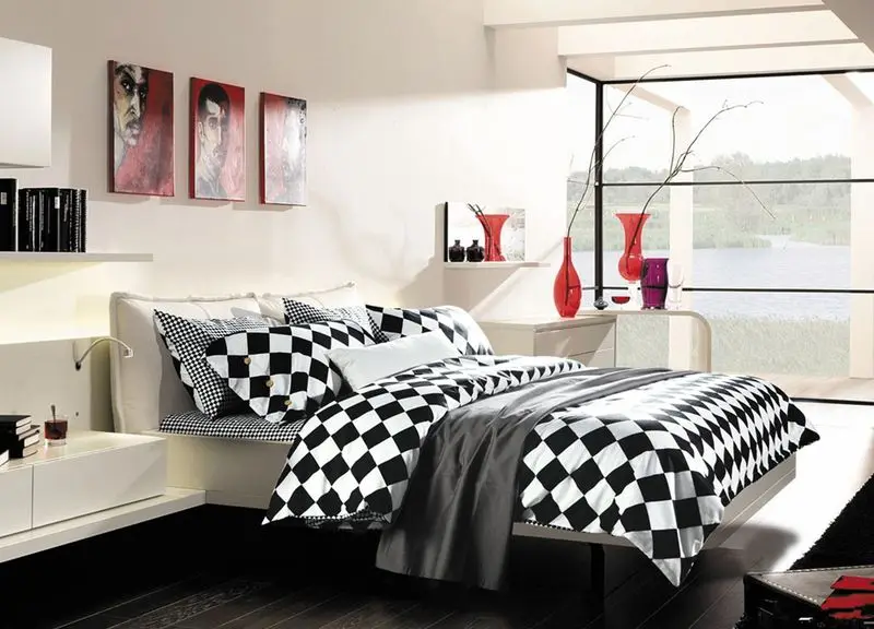 Постельное Белье Белое В Клетку Купить