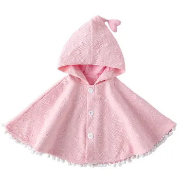 

Baby Cape Spring Autumn Baby Cape 9 Infants Go Out Windbreaker Jacket 0-3 Years Old Children Shawl