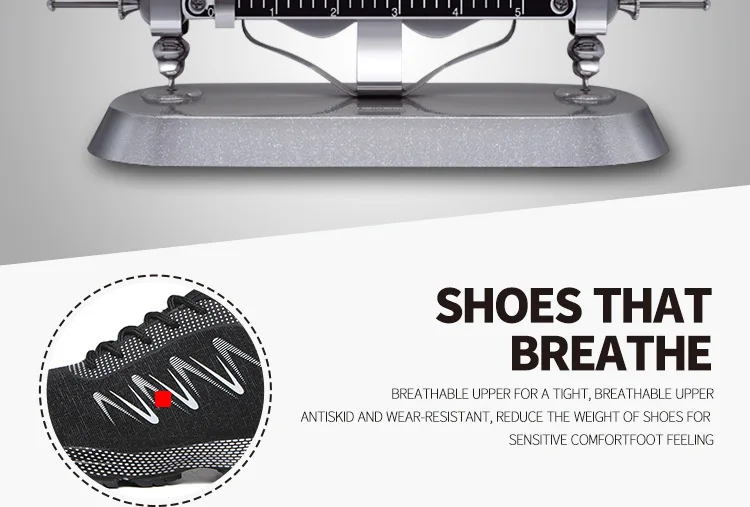 Men's Work Shoes Safety Boots With Steel Toe Shock And Puncture Resistant Protective Work Boots Men Shoes Breathable Sneakers