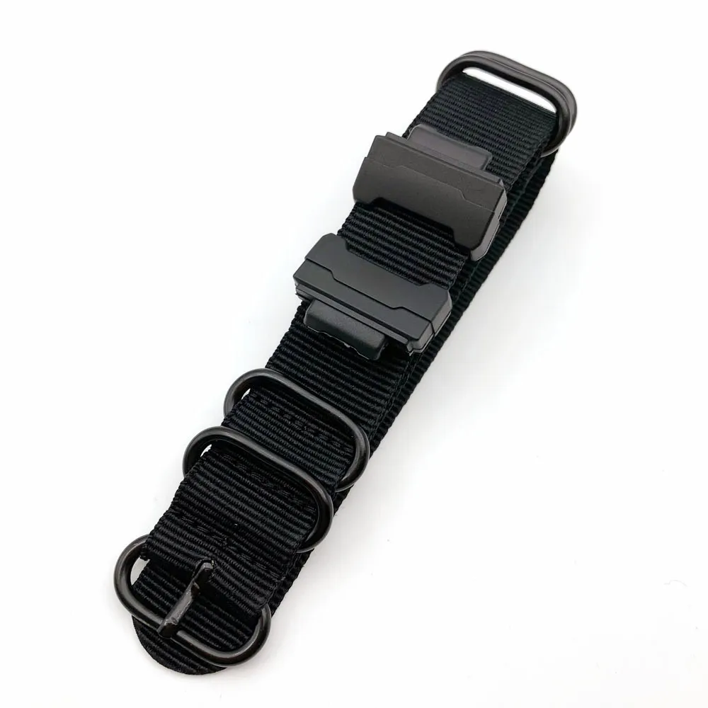 Ремешок для часов Замена клеммы для casio DW-56006900 GA-110 GW-M5610 серии нейлоновый ремешок для часов+ Пластик интерфейс ремешок для наручных часов 16 мм