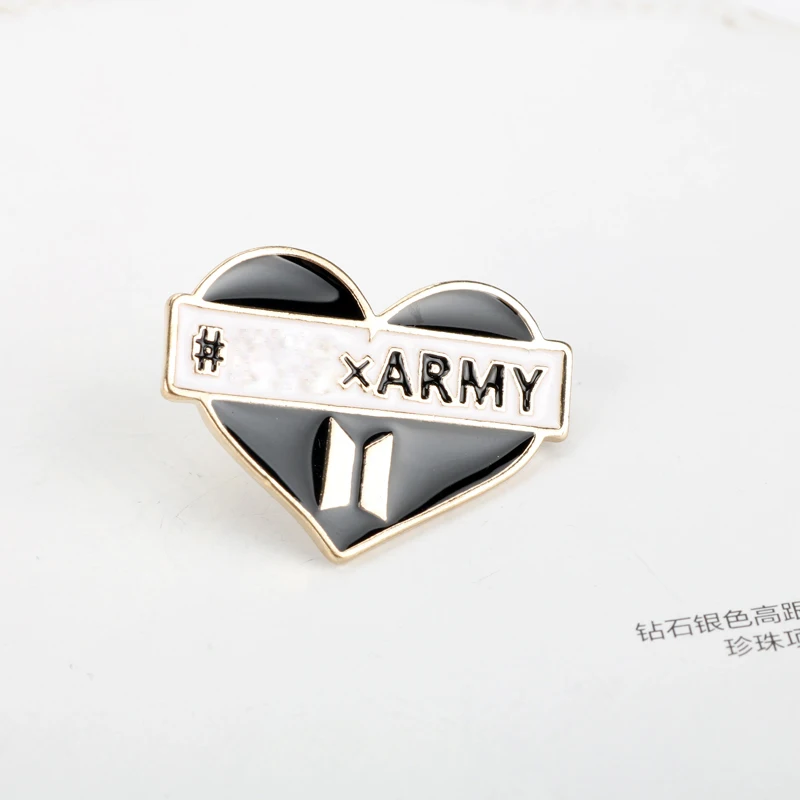 Модные Bangtan Boys Twice BlackPink Got 7 EXO want ONE SEVENTEEN металлические броши в форме жары JUNG KOOK JIMIN значки булавки "Сумка"