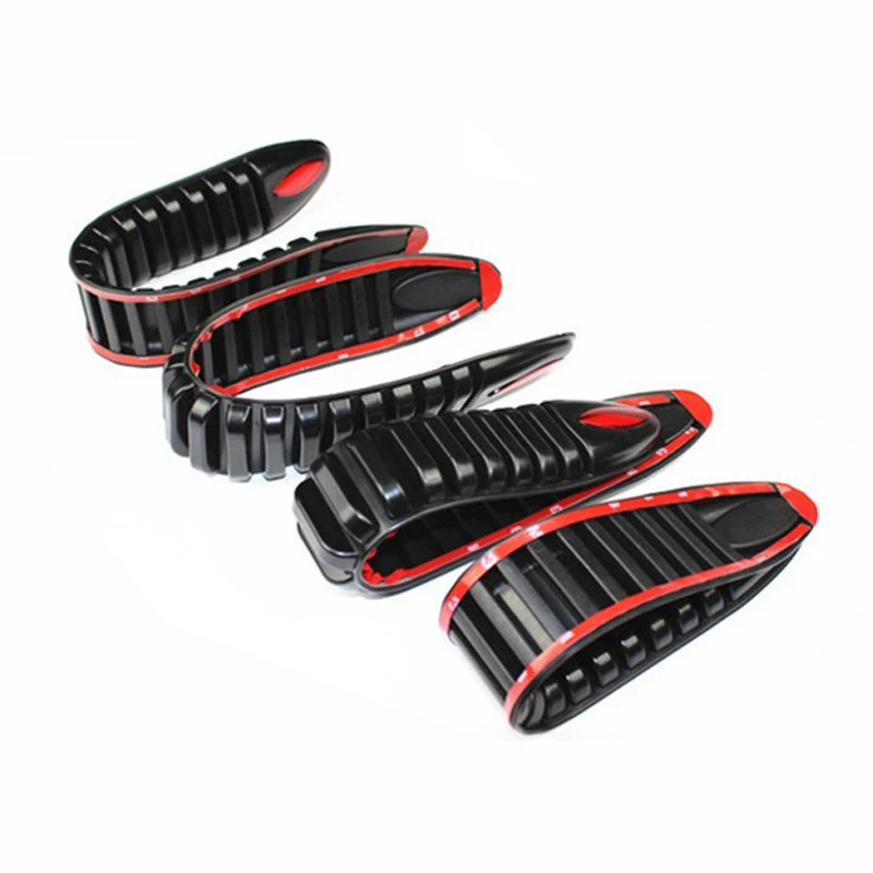 Стайлинг автомобиля 4 шт. защита Бампера угловая полоса обшивки наклейки для BMW