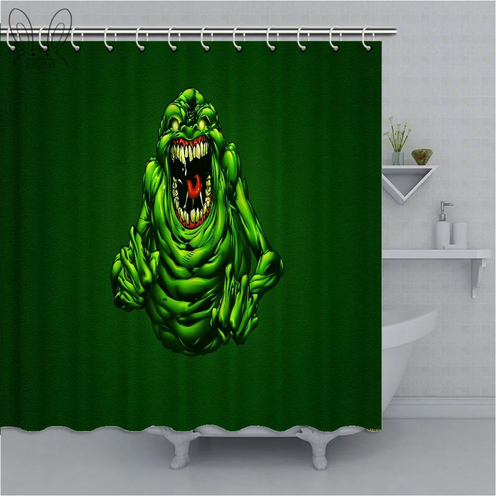 Aplysia не 3D мультфильм Ghostbusters душ Шторы Водонепроницаемый eco-friendly Ванная комната Шторы купальный Дети Домашний декор для душа