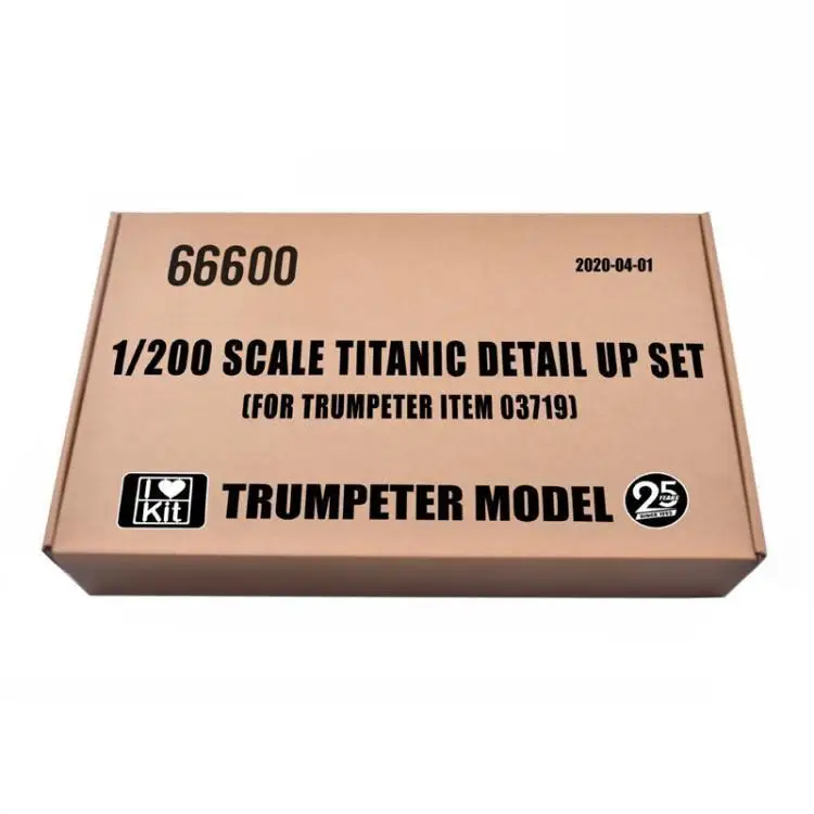 TRUMPETER масштаб 66600 1/200 набор деталей Титаника для позиция 03719|Наборы сборки моделей| |