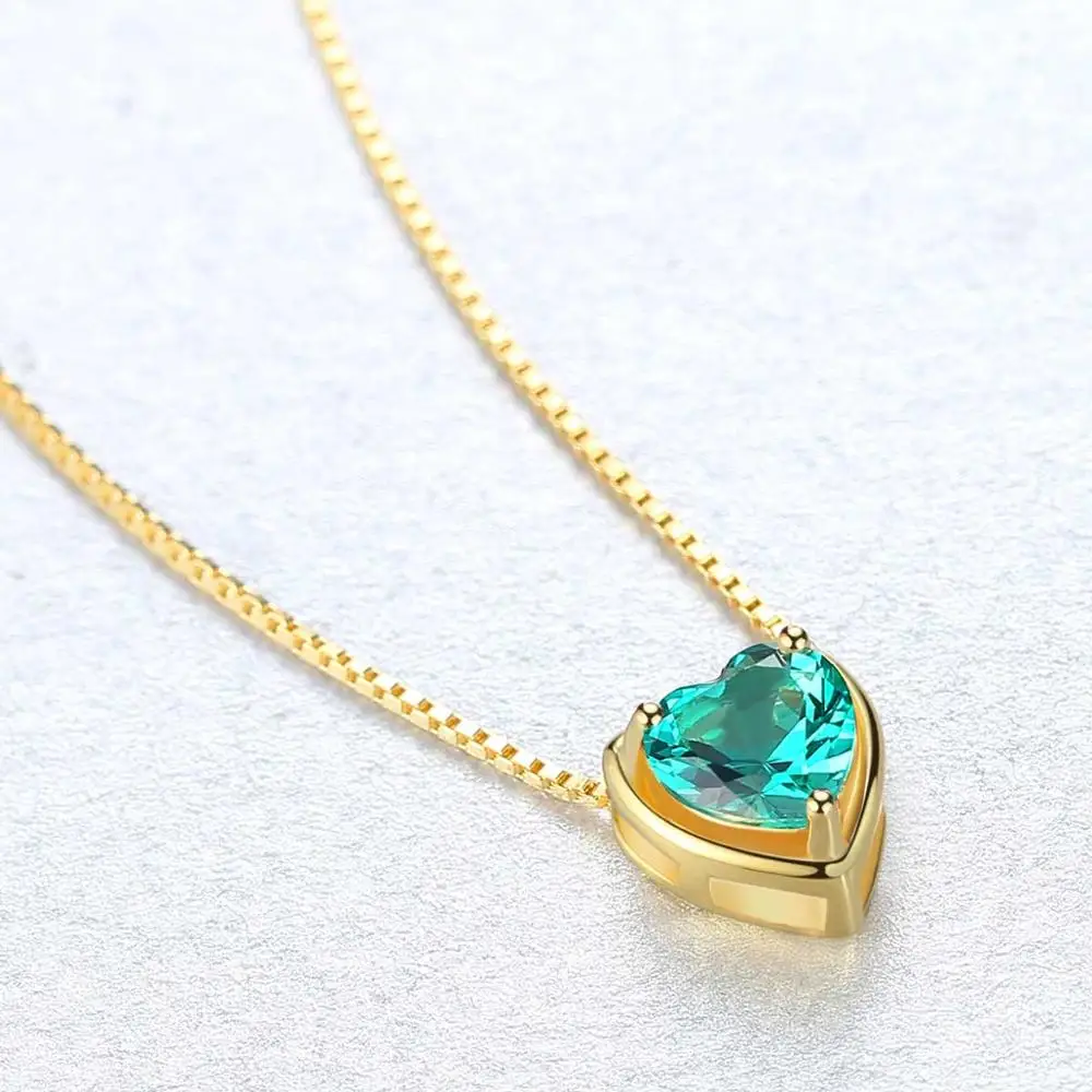 Gem& Time,, 12 цветов, камень рождения, Подвеска для женщин, Стерлинговое Серебро 925 пробы, ожерелье с подвеской SN0119