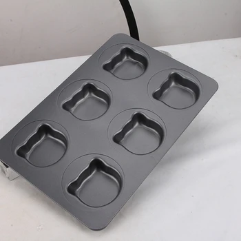 

Cat Pattern Non-Stick Bread Cake Baking Tray Baking Tray Oven Rectangular Black Baking Tray Diy Baking for Kitchen