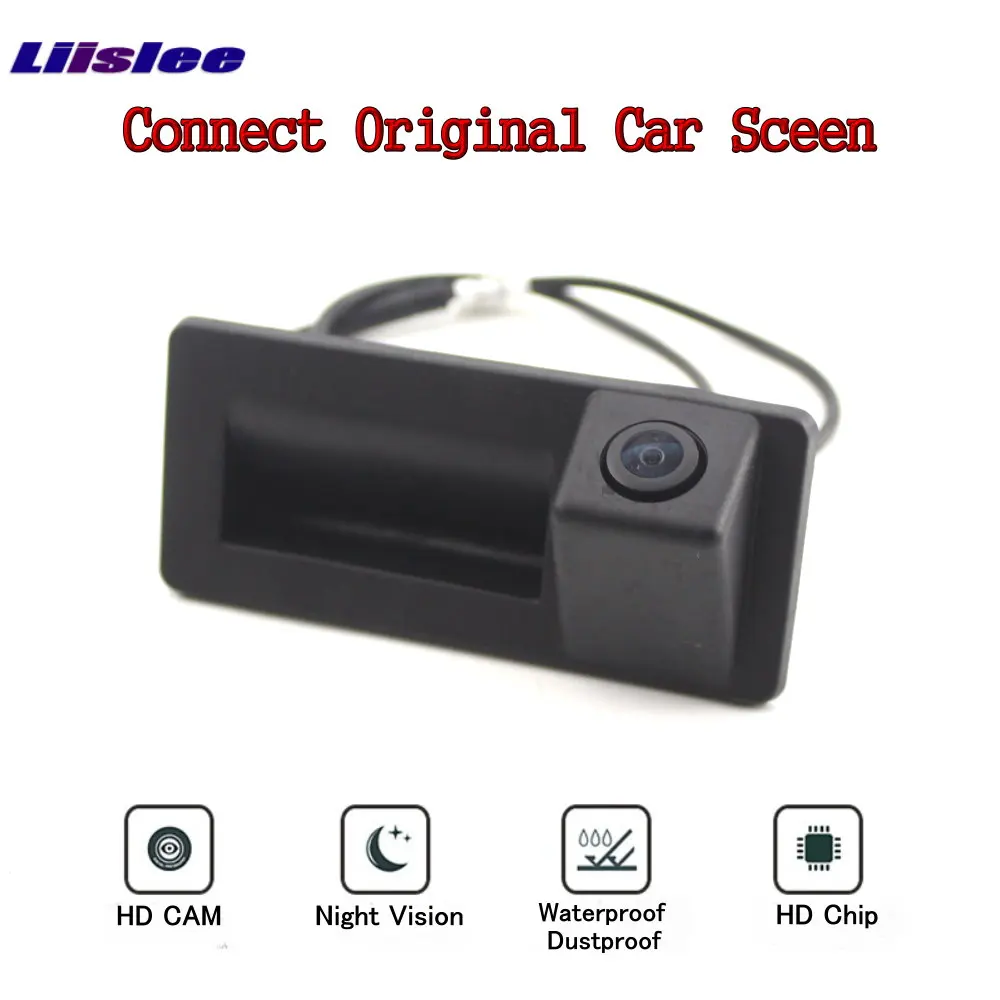 Rear Camera For Volkswagen Jetta Original Car Screen Upgrade Reverse Dynamic Trajectory Image Trunk Handle