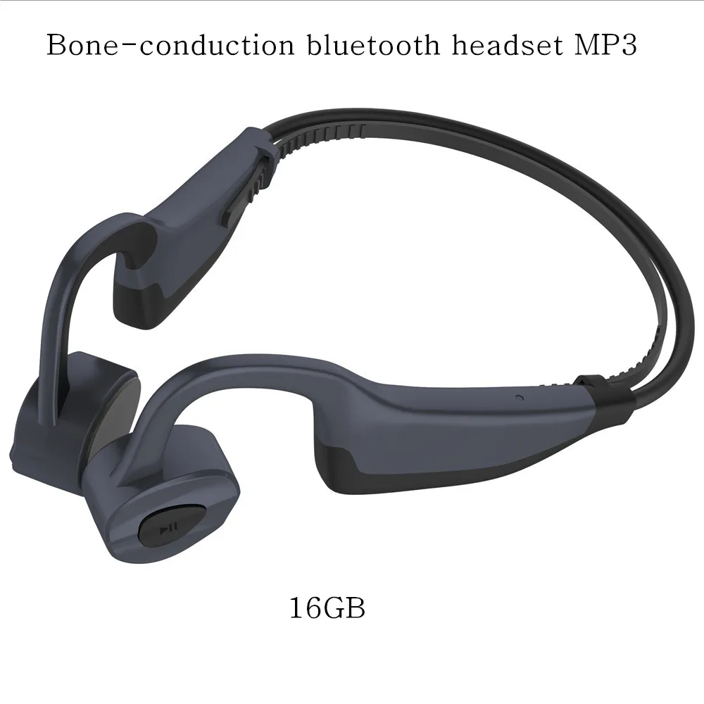 Новая Водонепроницаемая гарнитура MP3 Bone Bluetooth 5 0 16 ГБ HIFI плеер наушники для спорта