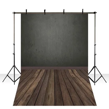 

DAWNKNOW Wall Vinyl Photography Background For Black Wall Brick Retro Style Photo Shoot Backdrop For Wedding Photo Studio lv2487
