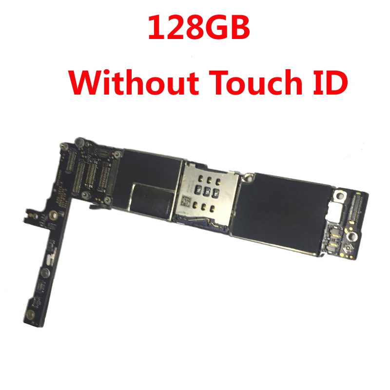 16 Гб 64 Гб 128 ГБ оригинальная материнская плата с/без touch ID для Iphone 6 Plus 6 Plus разблокированная материнская плата IOS системная материнская плата - Цвет: 128GB-NO Touch ID