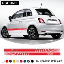 ^#Cheap Car Styling Side Skirt Sticker Body Decor Racing Stripe Decal For Fiat 500 Bravo Palio Scorion Panda Doblo Ducato Accessories ^#Cheap Car Styling Side Skirt Sticker Body Decor Racing Stripe Decal For Fiat 500 Bravo Palio Scorion Panda Doblo Ducato Accessories