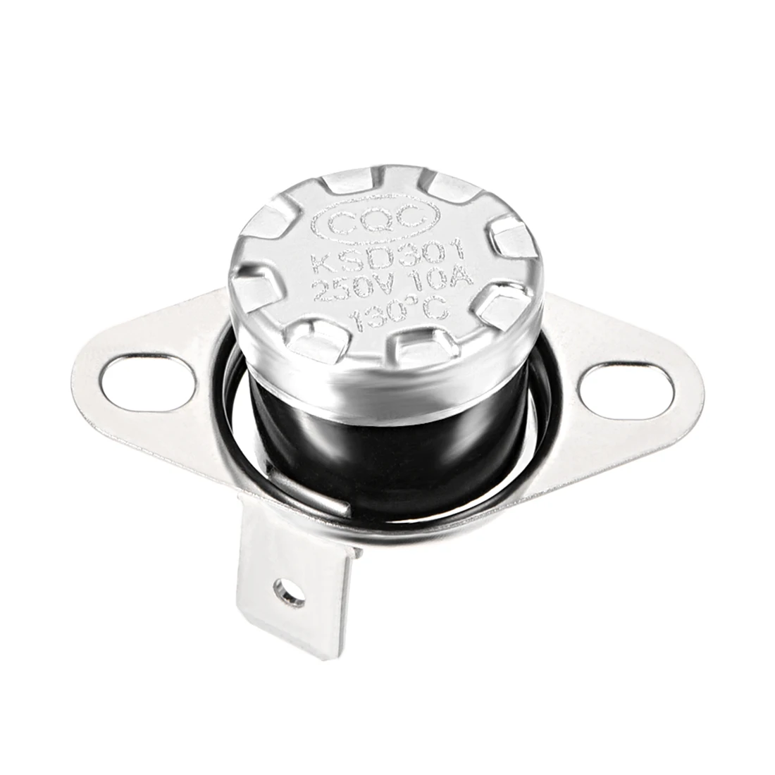 Uxcell 2 шт терморегулятор KSD301 40 °C-150 °C 10A нормально закрытый правый угол защиты приборов