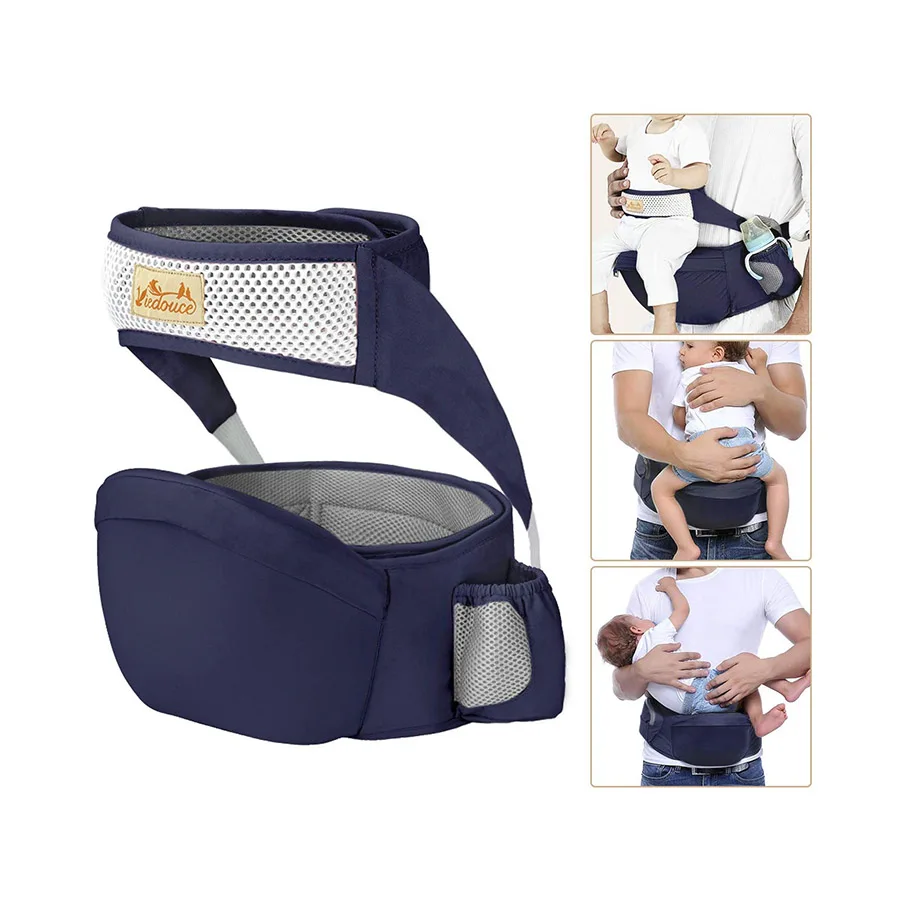 婴儿背带单凳蓝5