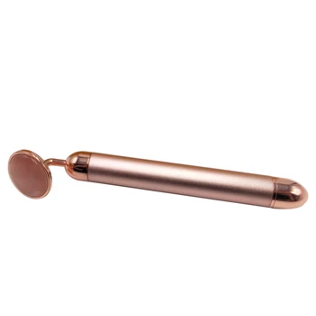 

Waterproof Portable Tools Lifting Tightening Face Massager Skin Care Bar Roller Reduce Wrinkles Electric Anti Aging Rose Quartz