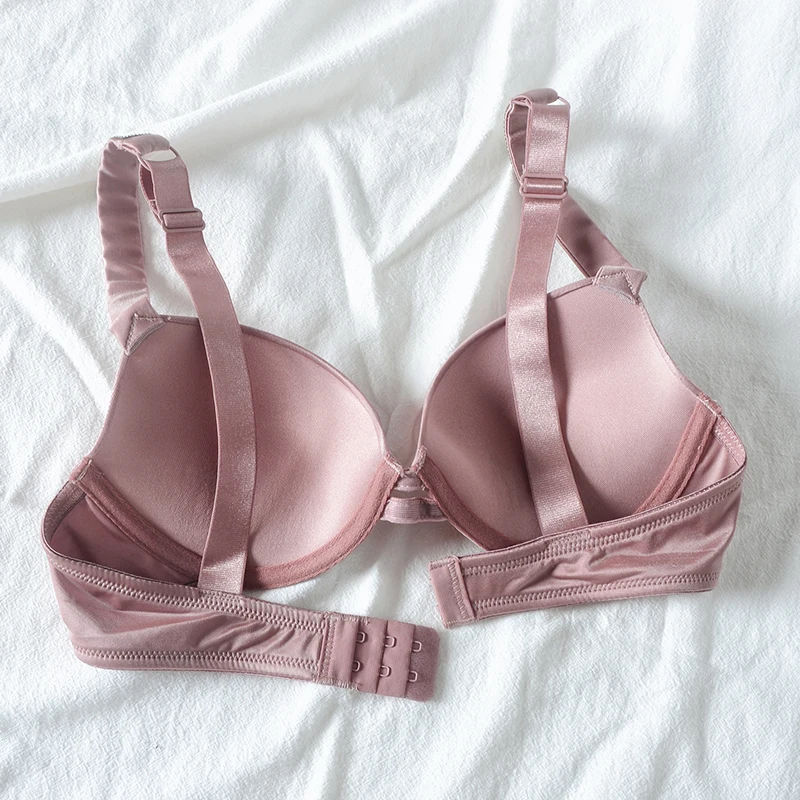 Стразы женское нижнее белье секретный бюстгальтер пуш-ап средней формы