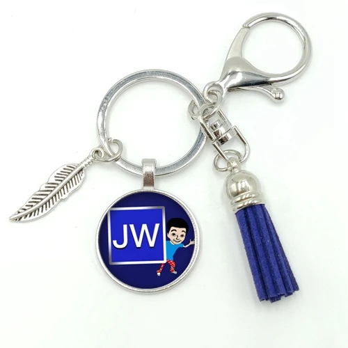 Новая горячая JW. ORG серии стекло скошенная бахрома модные брелки модные подвески, ювелирные изделия подарок