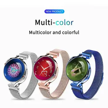 

Z38 Female Smart Bracelet IP67 Heart Rate Blood Oxygen Monitor Fitness Tracker Movement of Relatives and Friends Alarm Clock
