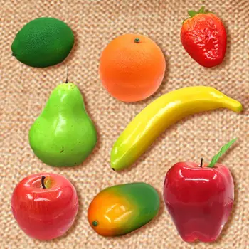 

Artificial Plastic Apple Fake Fruit Home Decoration Crafts Food Photography Prop