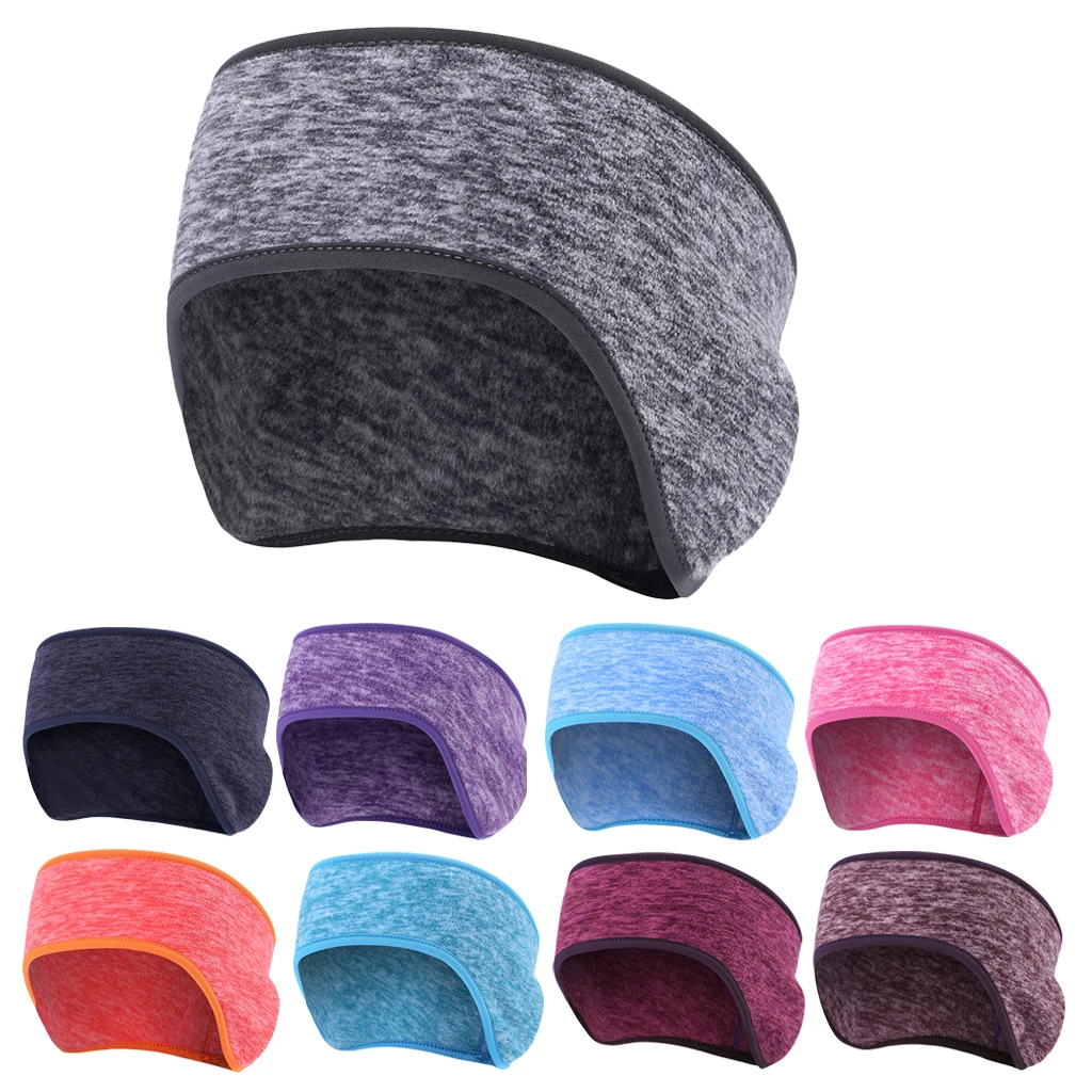 Performance Winter Warm Headband Sports Outdoor Running Cycling Head Wrap Hairband Stretch Ski Skateboard Ear Muff Earband