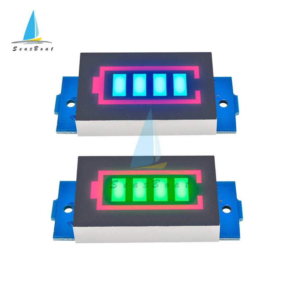 1S 2S 3S 4S 6S 7S индикатор емкости литиевой батареи тестер синий/зеленый Li Ion 4 2 V 8 12 6 16 25