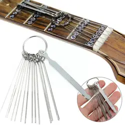 13 String Saw Rods Guitar Bridge Pin Hole Tool Saw Nut Bass Slot Frets Slotting String Filing Guitar Set Rods Groove M5l7